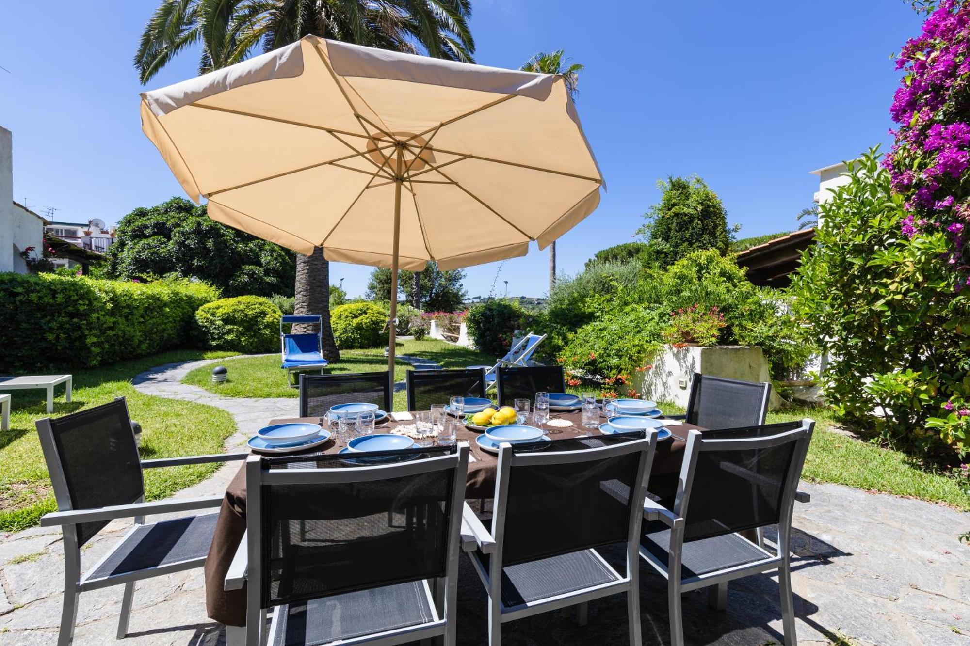 Villetta Con Giardino Esclusivo Di 1000 Mq, Piscina, Tennis, Calcio, Bocce Forio di Ischia Eksteriør billede