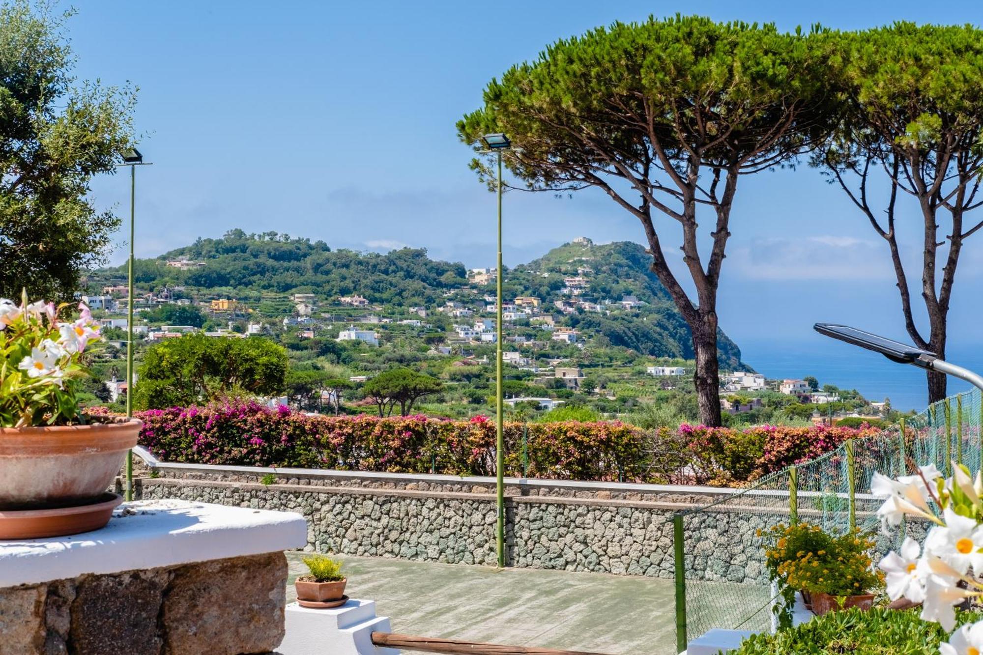 Villetta Con Giardino Esclusivo Di 1000 Mq, Piscina, Tennis, Calcio, Bocce Forio di Ischia Eksteriør billede